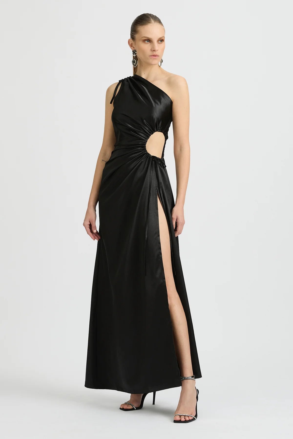 SONYA MODA Nour Black Maxi Dress size 12