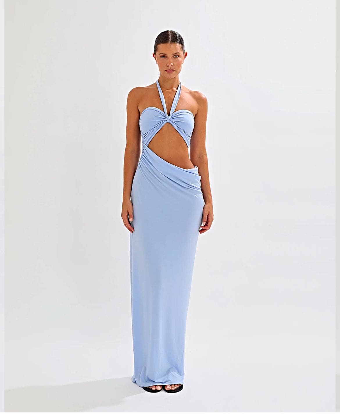 ONE MILE Kylie Maxi Dress Periwinkle size XXS or 4-6