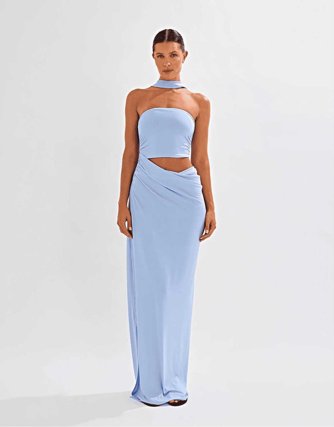 ONE MILE Kylie Maxi Dress Periwinkle size XXS or 4-6