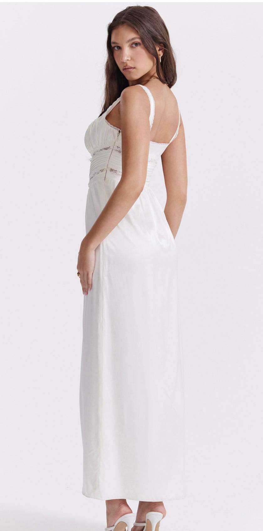 HOUSE OF CB Illiana Real Silk Maxi Dress- Sizes XS, S