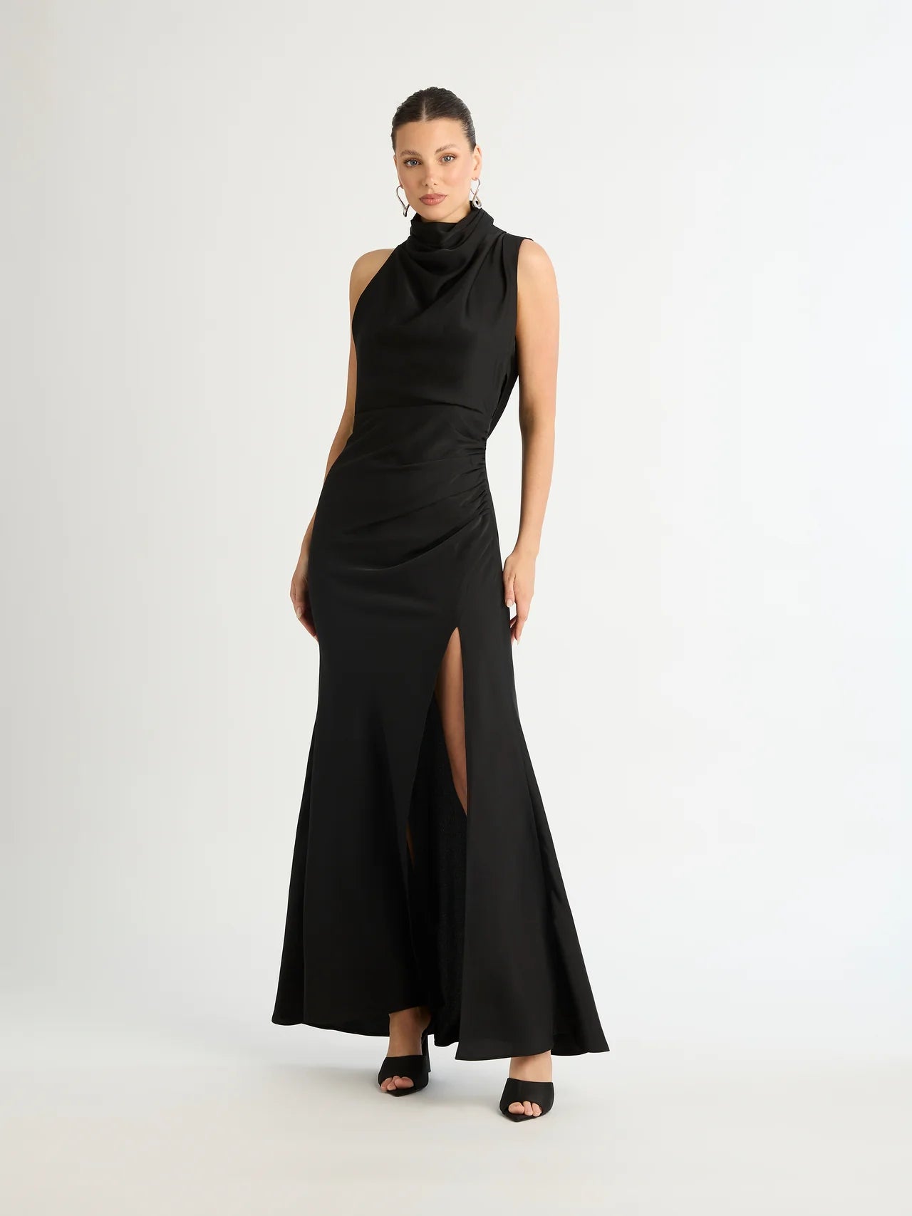 SHEIKE Sheike Venus Maxi Dress Black - Size 8
