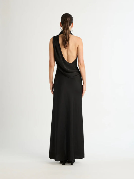 SHEIKE Sheike Venus Maxi Dress Black - Size 8