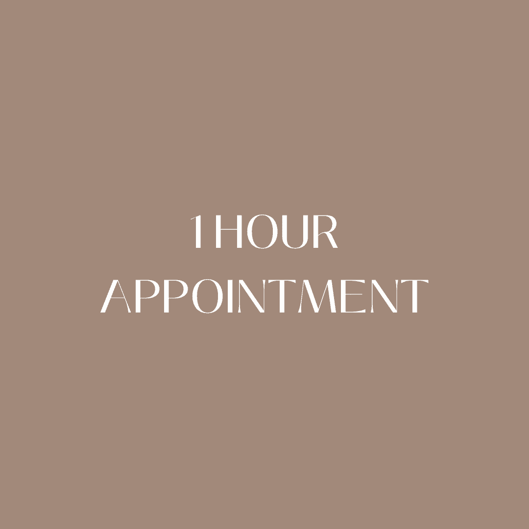 $25 /1 hour try on appointment