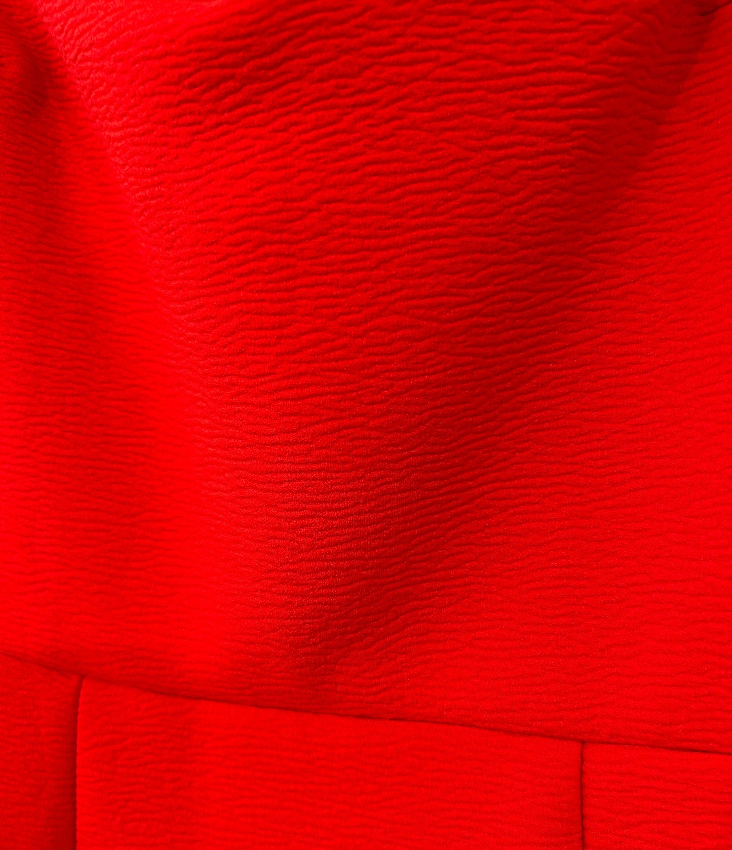 HERE COMES THE SUN Red Midi Dress