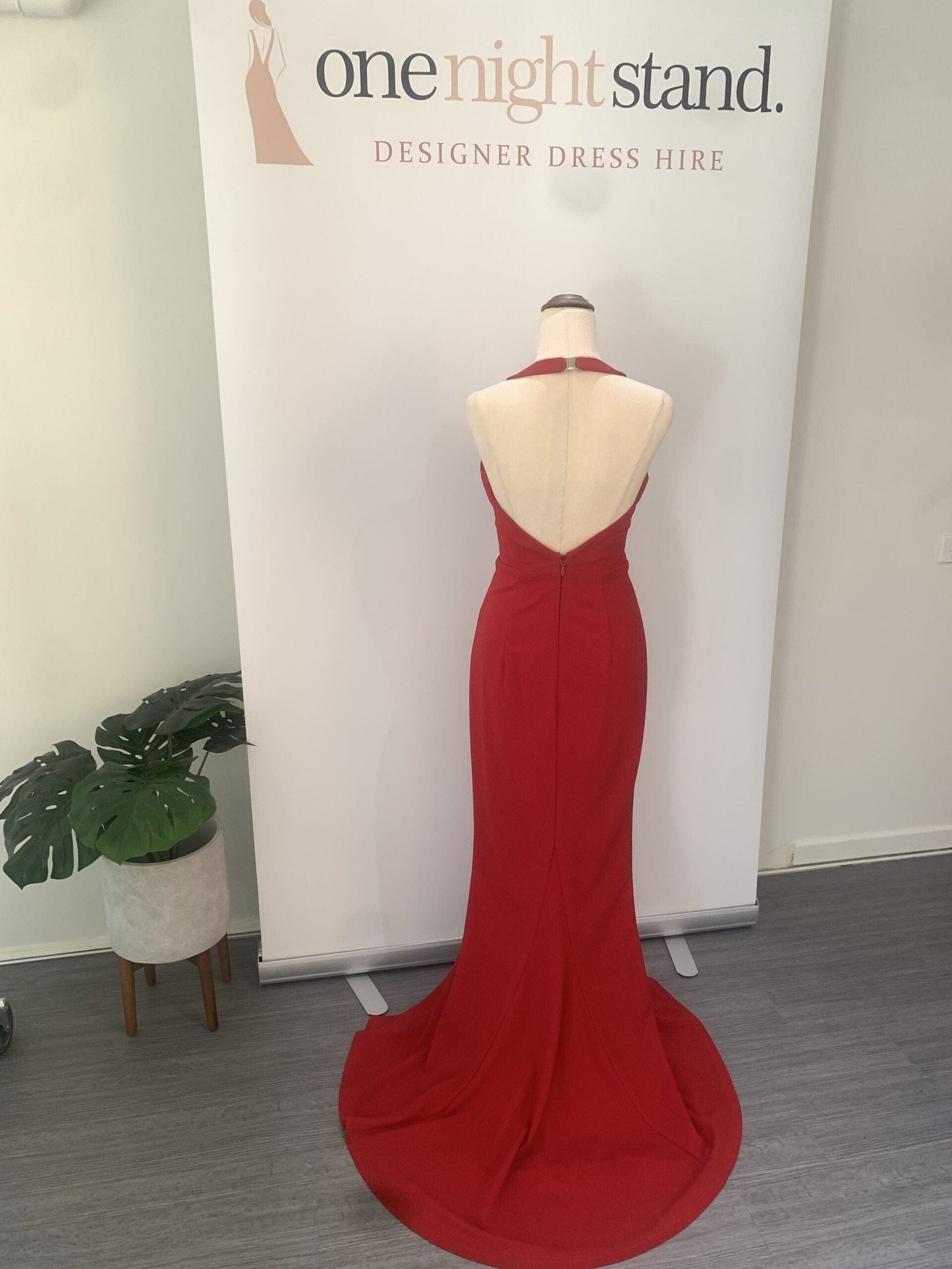 dreams scoop neck gown