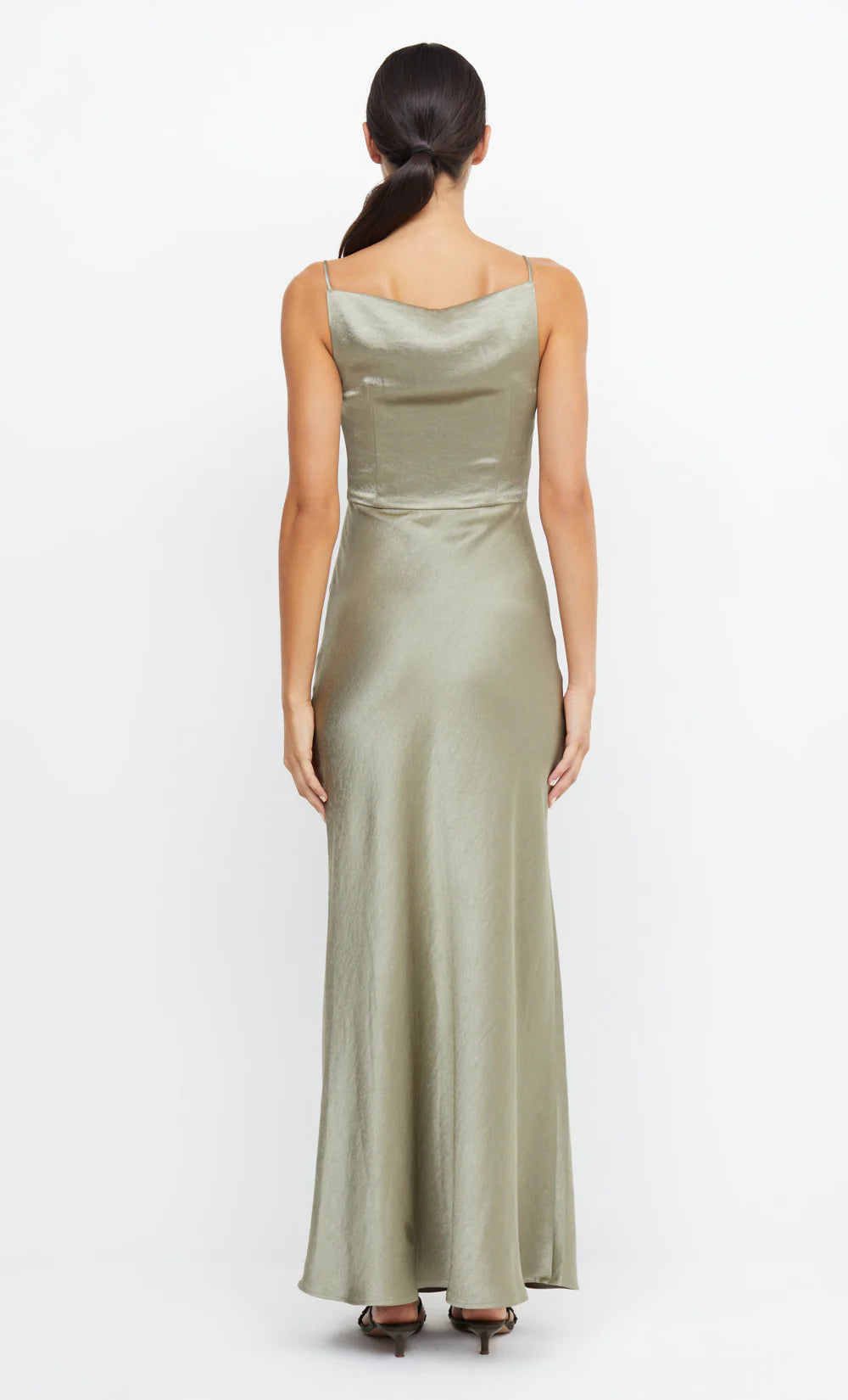 BEC & BRIDGE The Dreamer Maxi Dress In Sage - Size 6