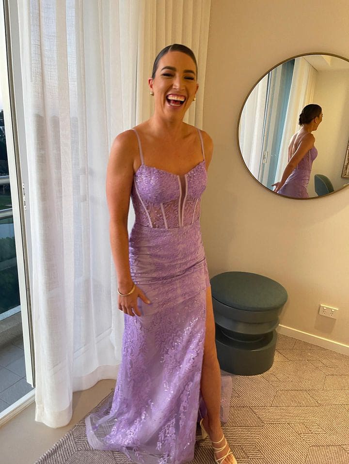 TINA HOLLY  TE215 in Fuchsia Pink (10), Lilac (8), & Royal Blue (12)