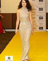 nude portia sparkle gown