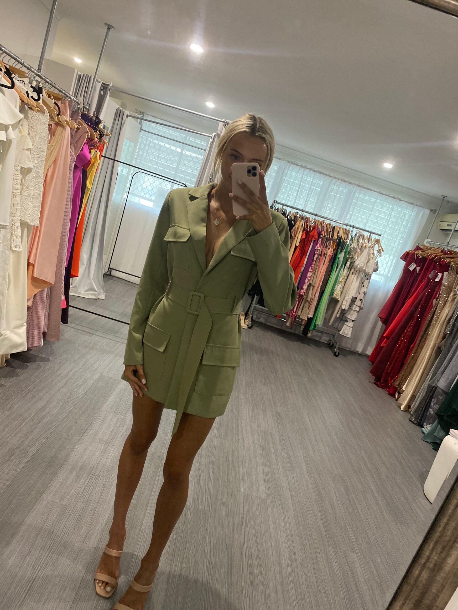 Steinway Blazer Mini Dress elegant and intellectual Steinway Blazer – One  Night Stand Designer Dress Hire