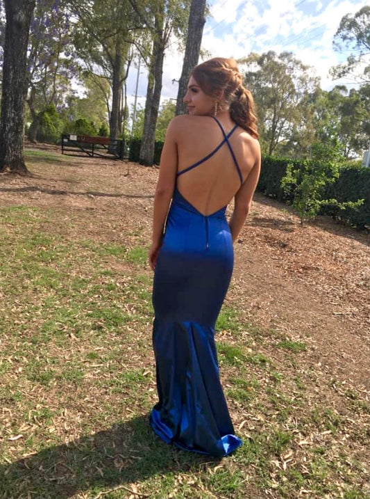 royal blue ball gown