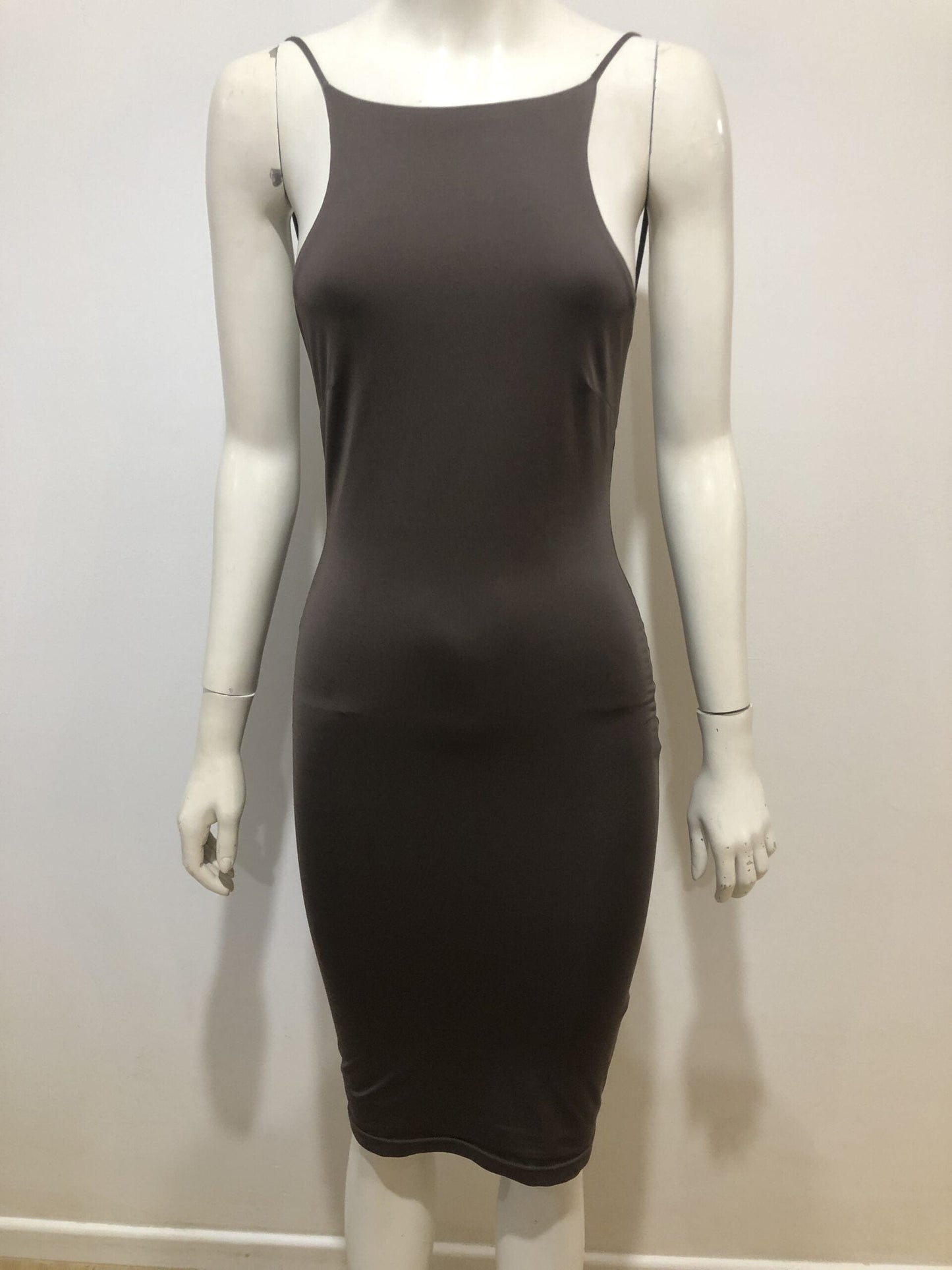 ZACHARY High Neck Open Back Midi