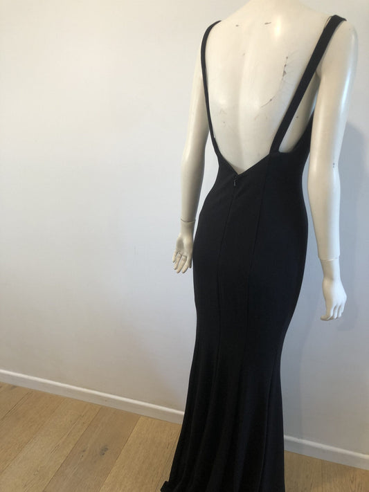 MISS ANNE Long Black Gown