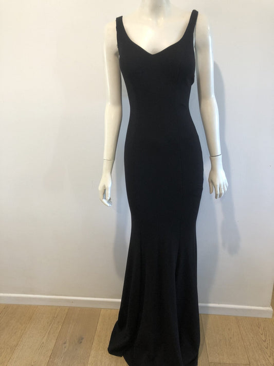 MISS ANNE Long Black Gown