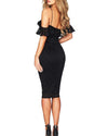 NOOKIE Luna Lace Midi Dress