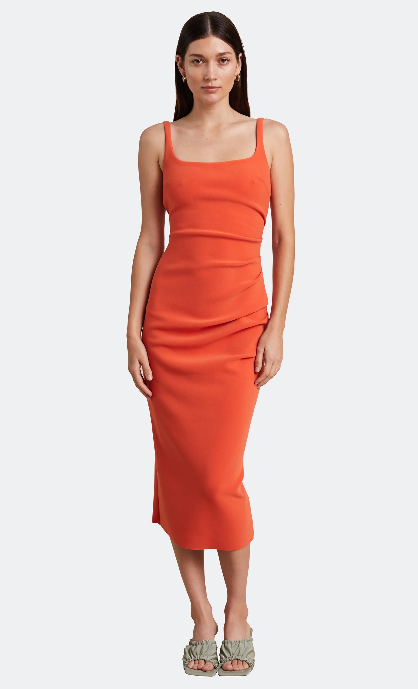 BEC & BRIDGE Karina Tuck Midi Dress
