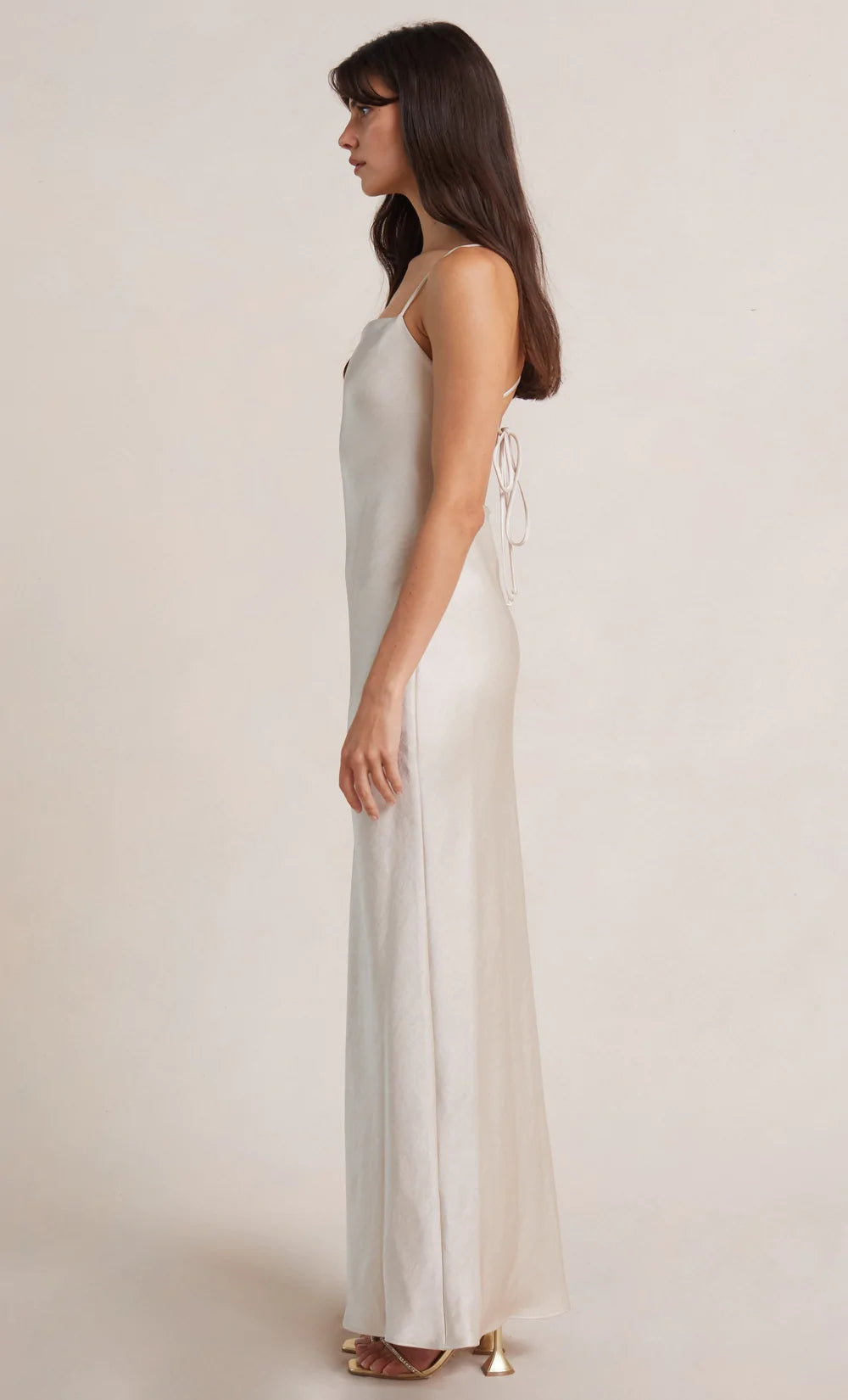 dreamer tie dress - sand