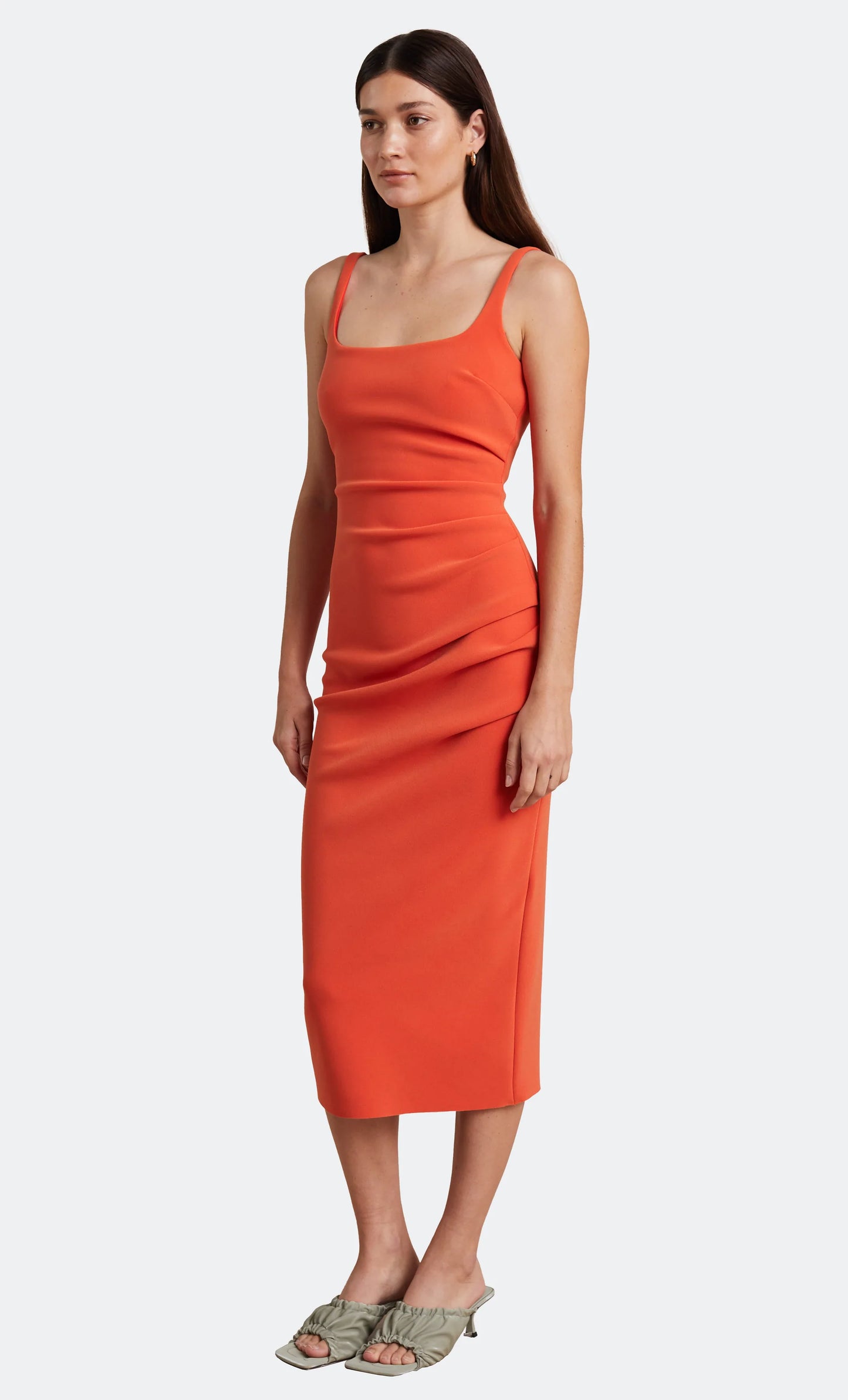 BEC & BRIDGE Karina Tuck Midi Dress