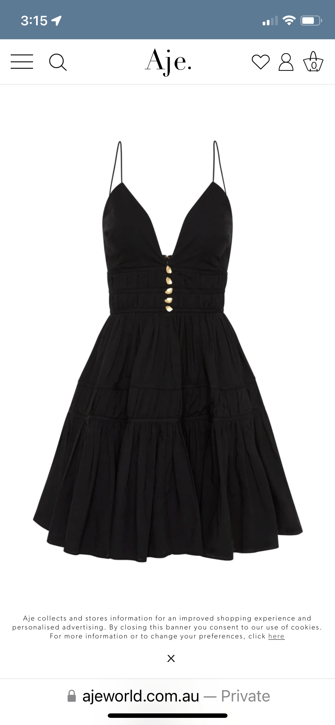 Grace Tiered Mini Dress