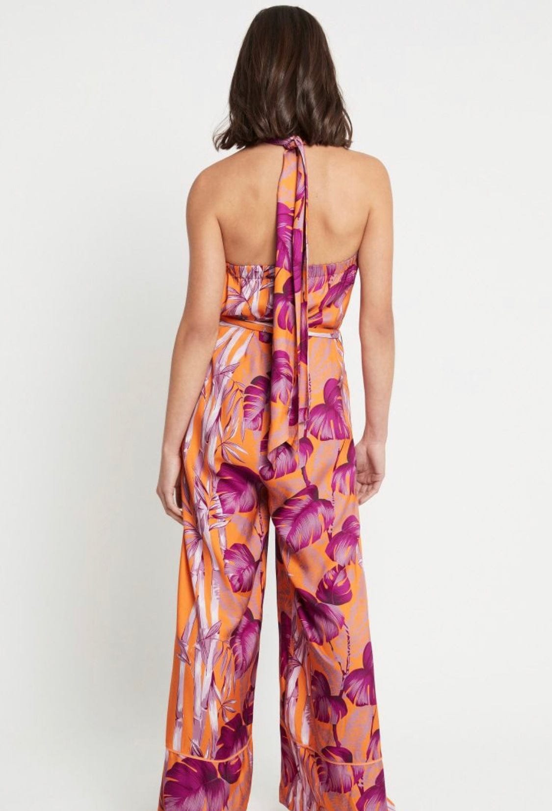 monseria moments halter neck jumpsuit