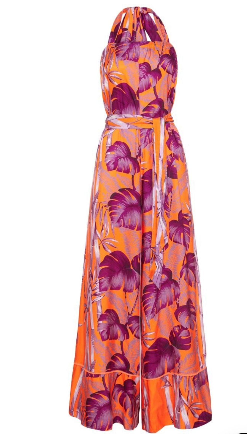 monseria moments halter neck jumpsuit