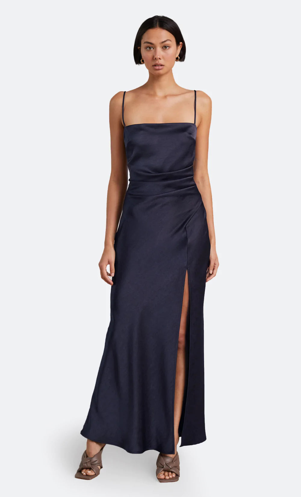 BEC BRIDGE RENT HIRE 5 days Nadia Maxi Dress in Navy size