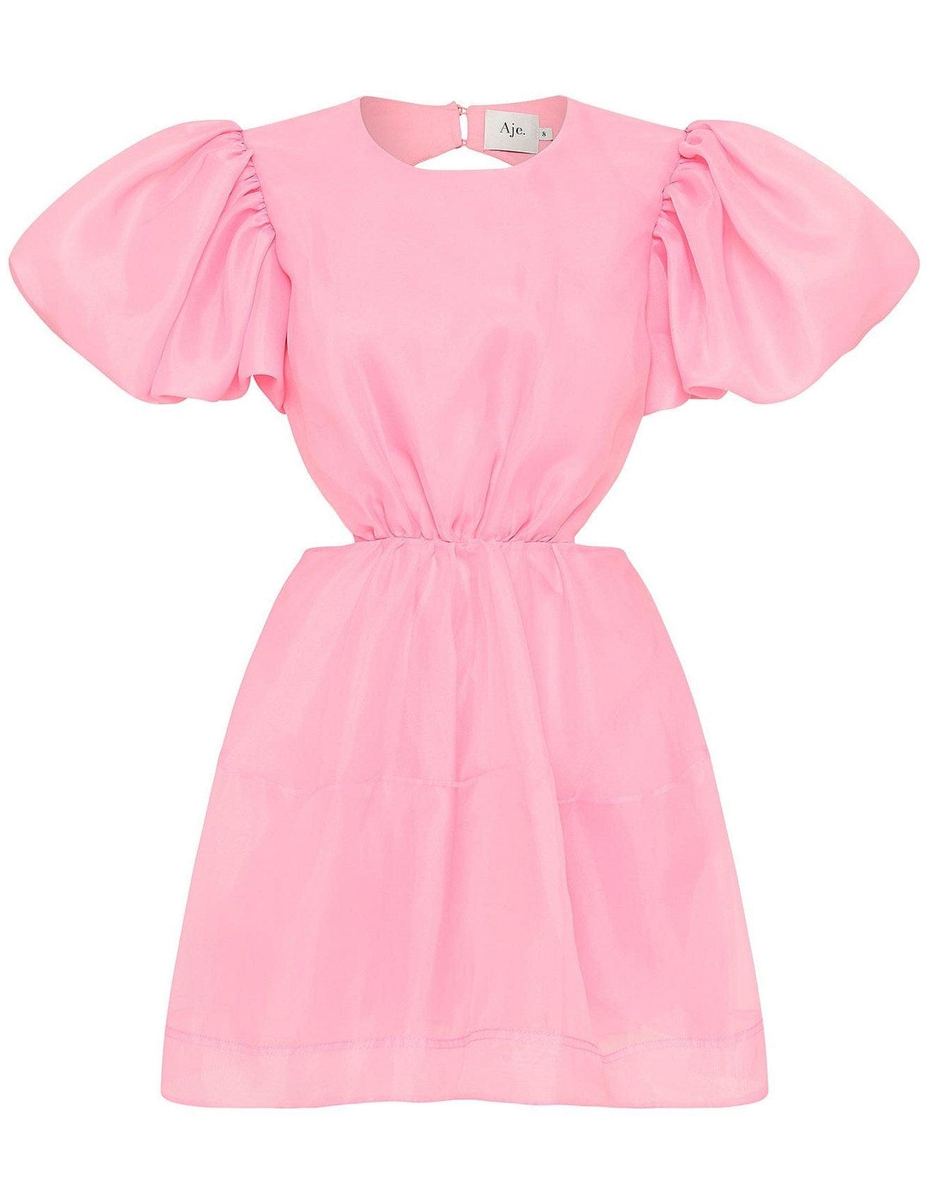 AJE Simplicity Cut Out Mini Dress