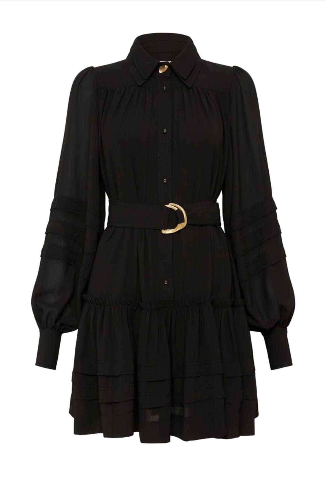 Auroroa Belted Mini Dress