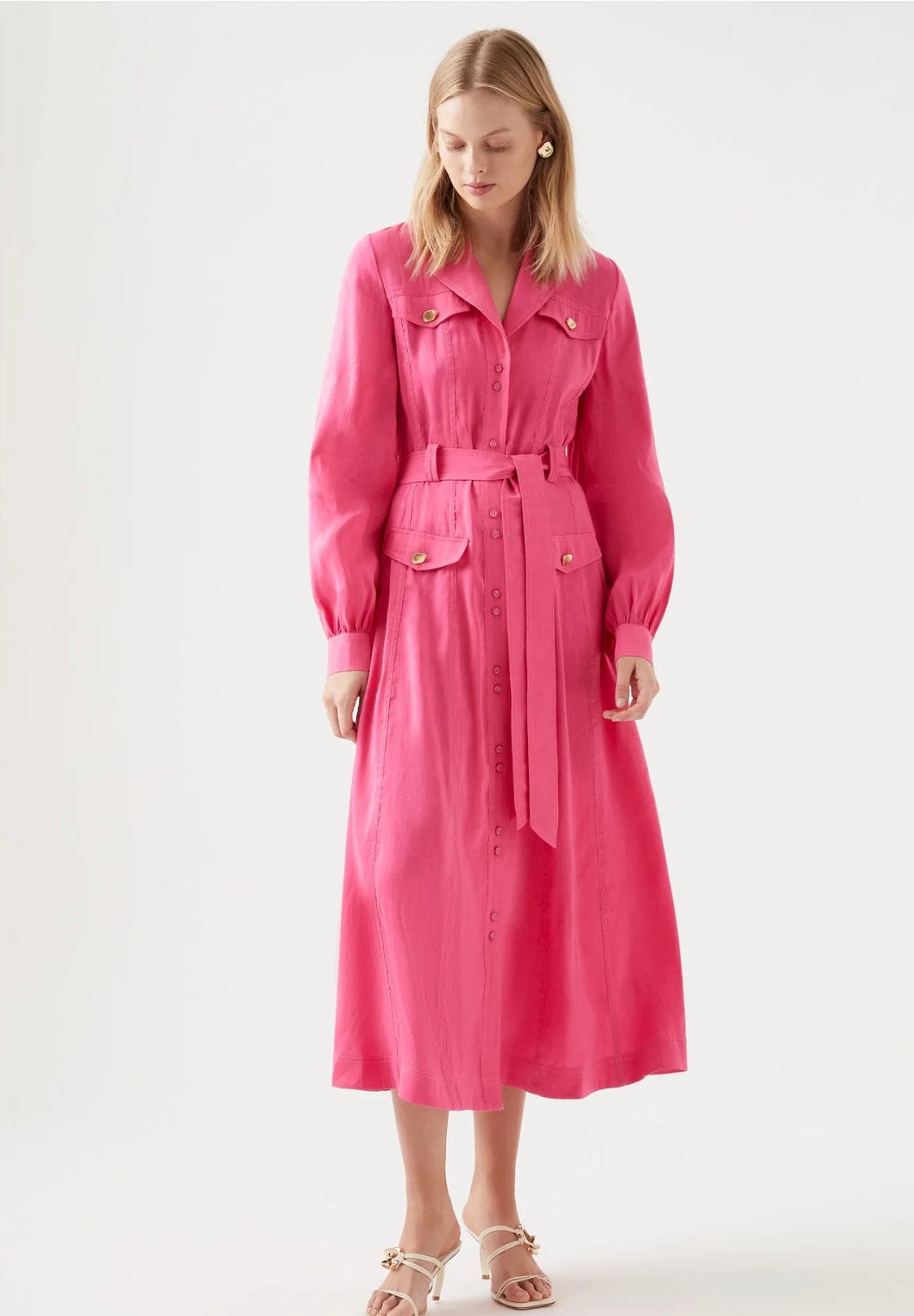 Sophie Shirt Midi Dress