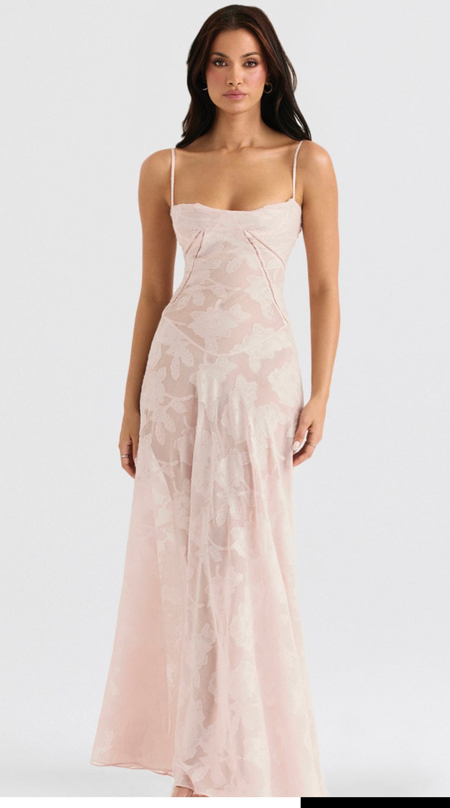 HOUSE OF CB Seren - Baby pink Size S