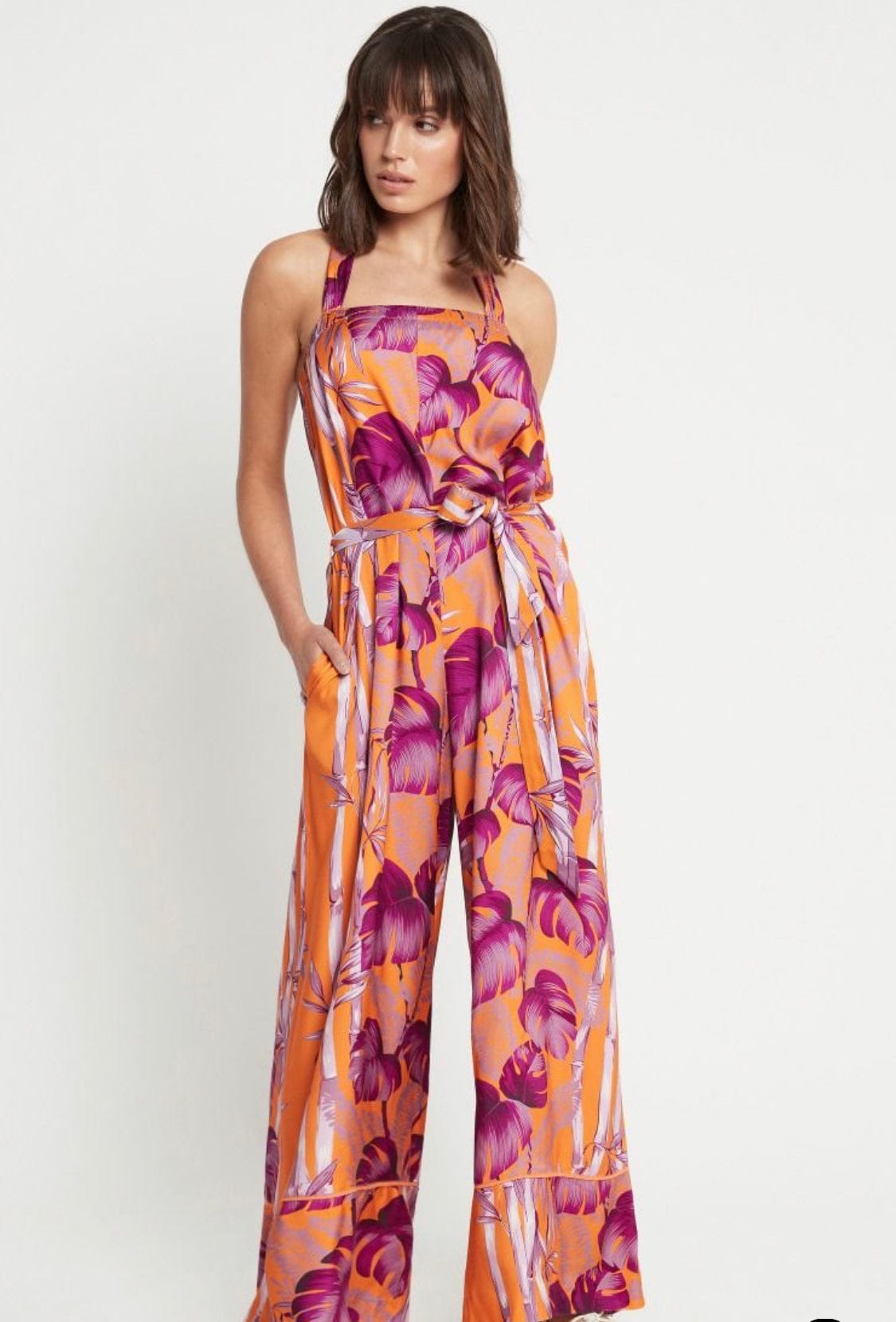 monseria moments halter neck jumpsuit