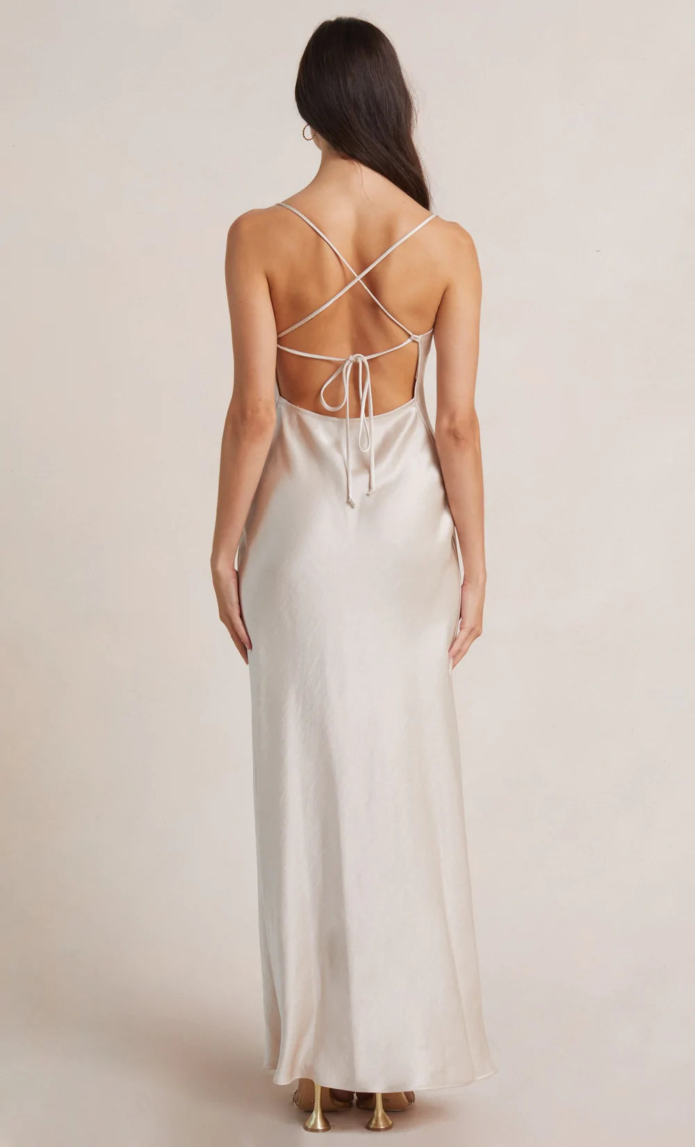 dreamer tie dress - sand