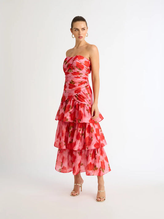 SHEIKE Love Story Midi Dress - Size 8