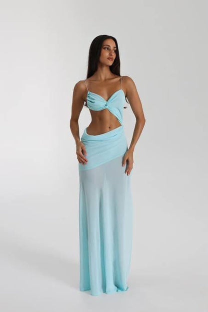 NATALIE ROLT Dahlia Dress Baby Blue XS/6