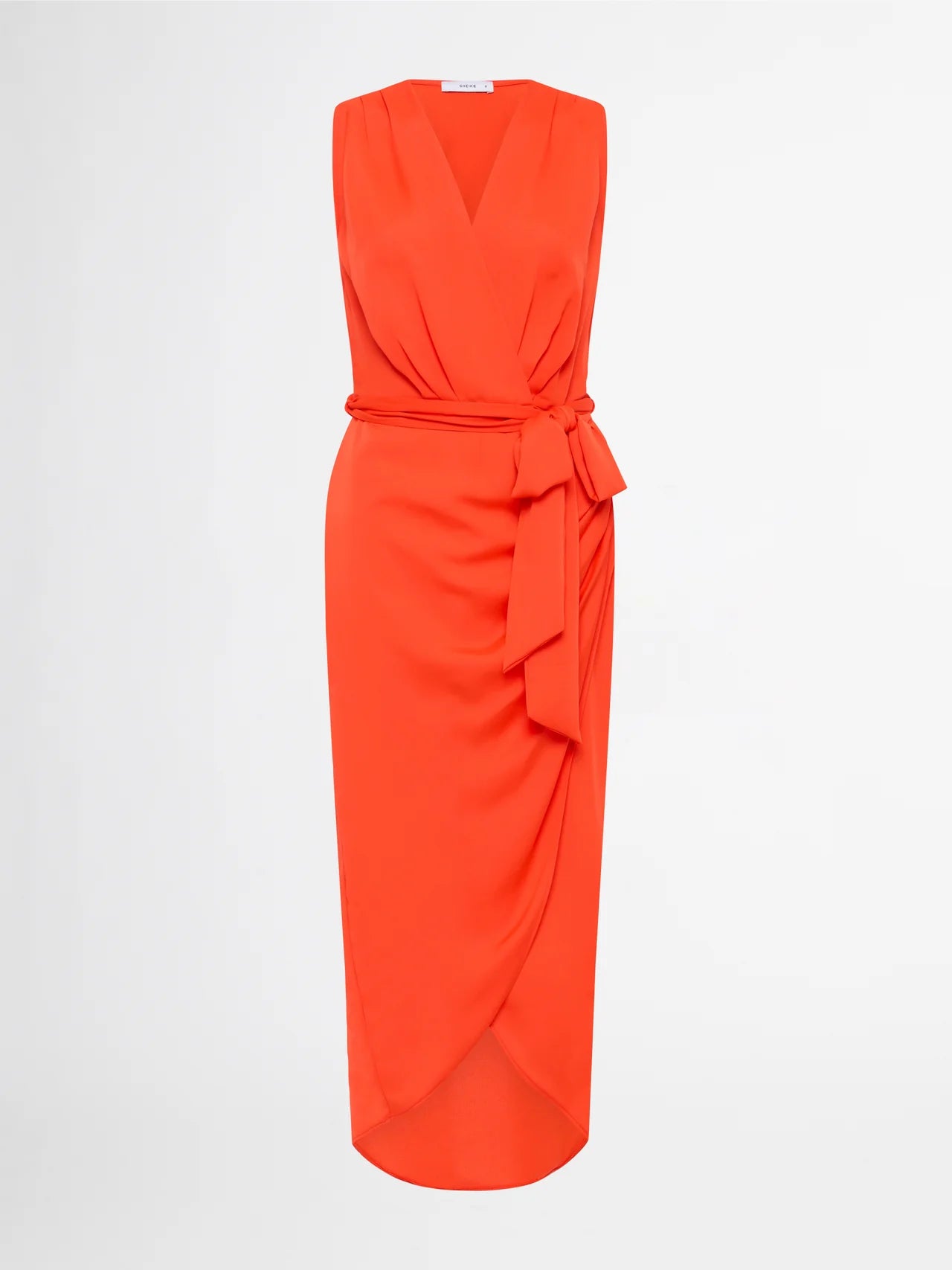 SHEIKE Saskia Midi Dress, Coral - Sizes 8 & 10