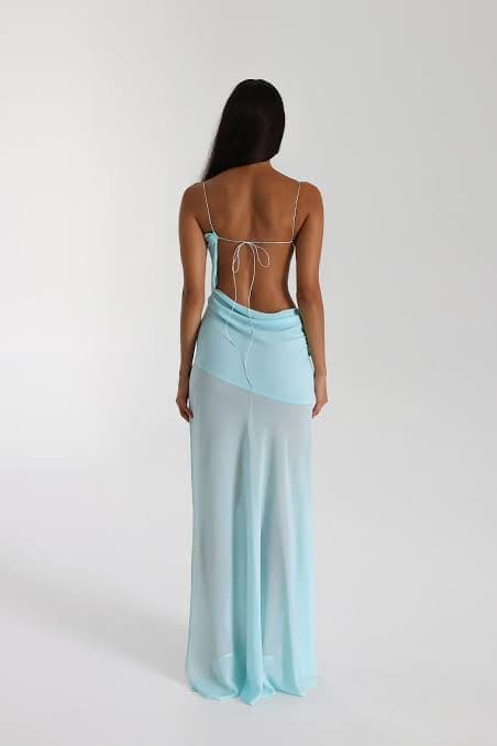 NATALIE ROLT Dahlia Dress Baby Blue XS/6