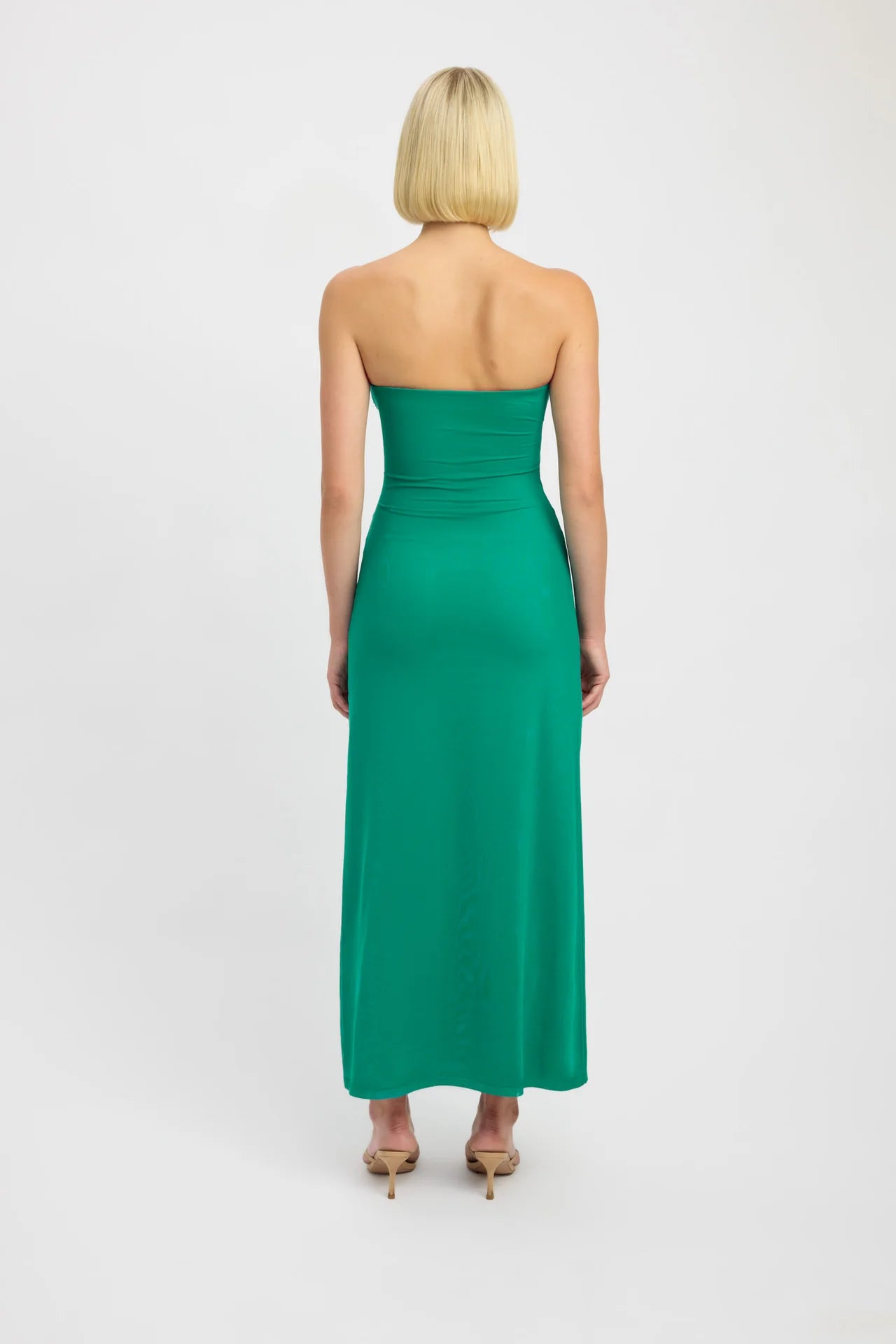 KOOKAI Paradise Green Bolt Buckle Dress - Size 10 One Night Stand Designer Dress Hire KOOKAI Paradise Green Bolt Buckle Dress - Size 10 One Night Stand Designer Dress Hire