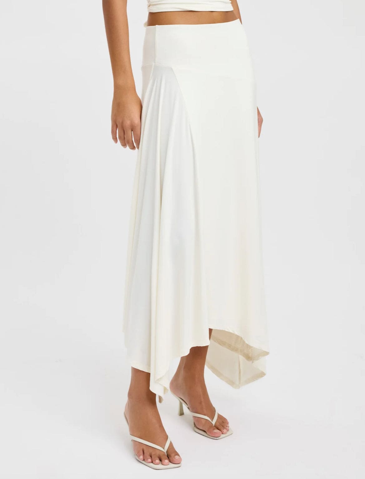 Kookai Zali Skirt & Leni Top in coconut Milk - size 6
