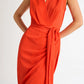 SHEIKE Saskia Midi Dress, Coral - Sizes 8 & 10