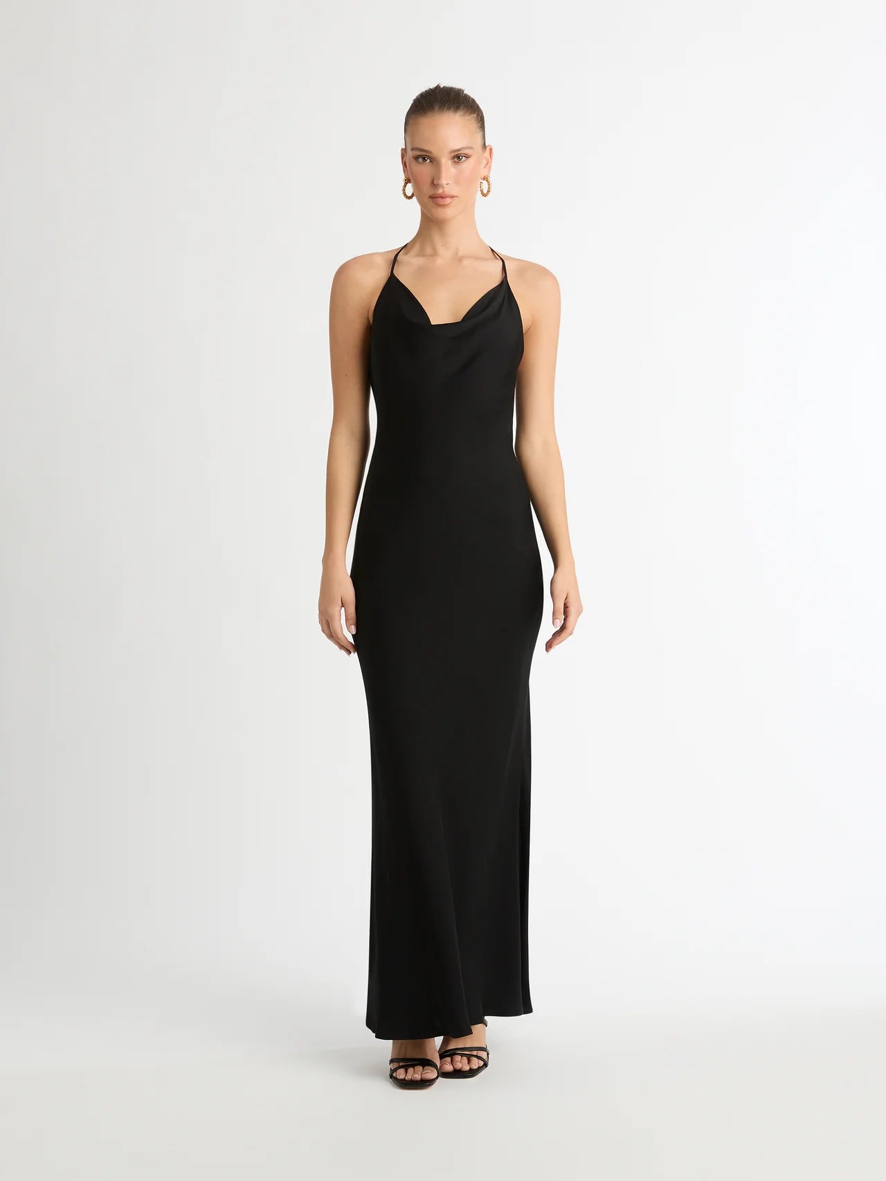 SHEIKE Ivy Draped Maxi Dress - Size 10