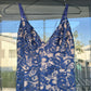 ABBYS BY ABBY Navy On Nude Lace Dress