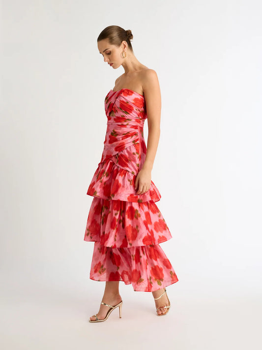 SHEIKE Love Story Midi Dress - Size 8