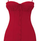 HOUSE OF CB Luci in Cherry Red - Size XS