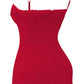 HOUSE OF CB Luci in Cherry Red - Size XS