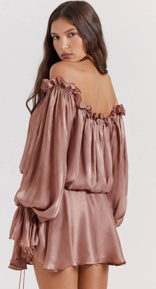 HOUSE OF CB Chaya in Hazelnut - Sizes S, M