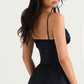 HOUSE OF CB Soraya Mini Dress In Navy - Sizes XS, M