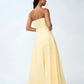 By Johnny Lemon Drop Strapless Dress - Size 12