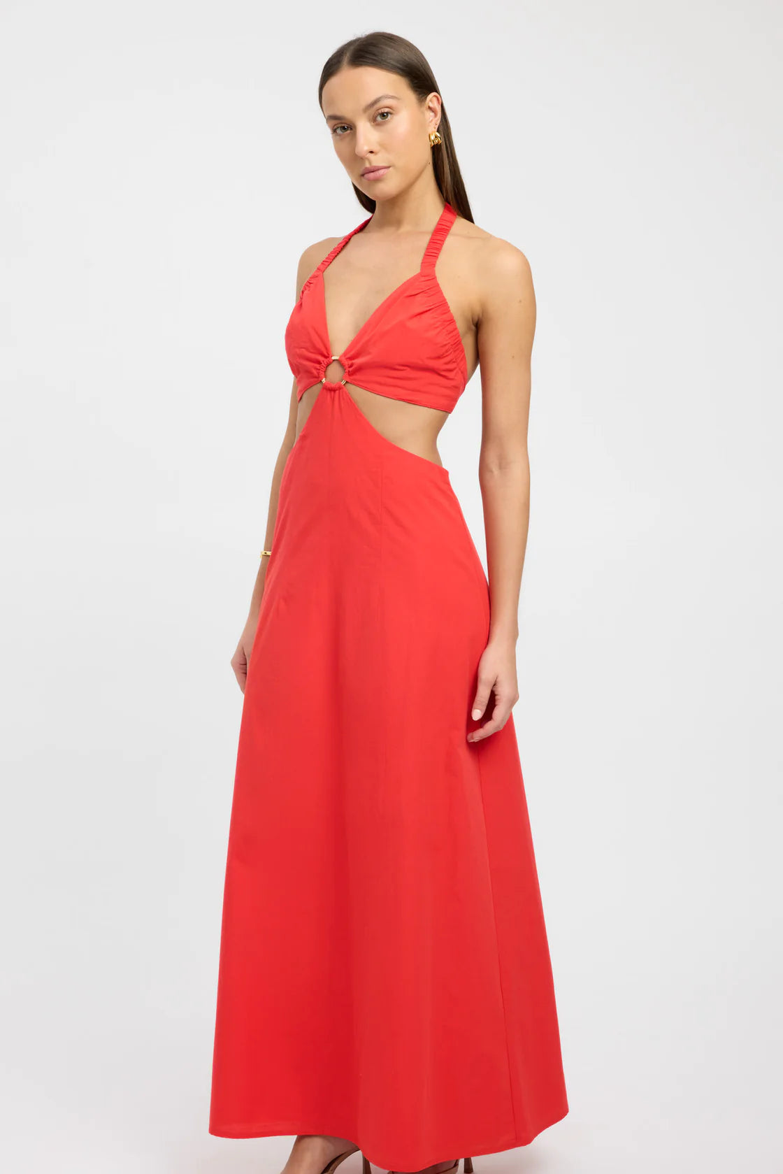 open lace back dress Kookai Brooklyn Maxi – Rent To Dress NZ main image 0