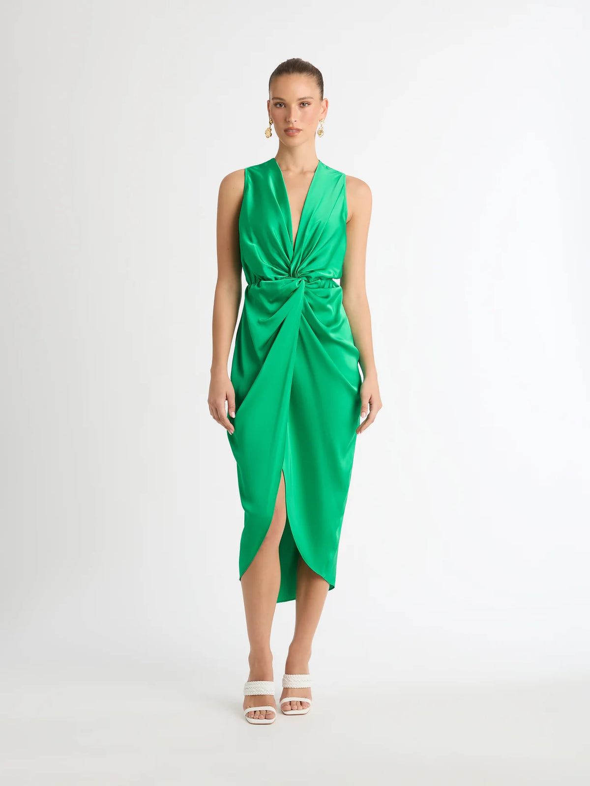 SHEIKE Universal Dress in Green - Sizes 6 & 8 One Night Stand Designer Dress Hire SHEIKE Universal Dress in Green - Sizes 6 & 8 One Night Stand Designer Dress Hire