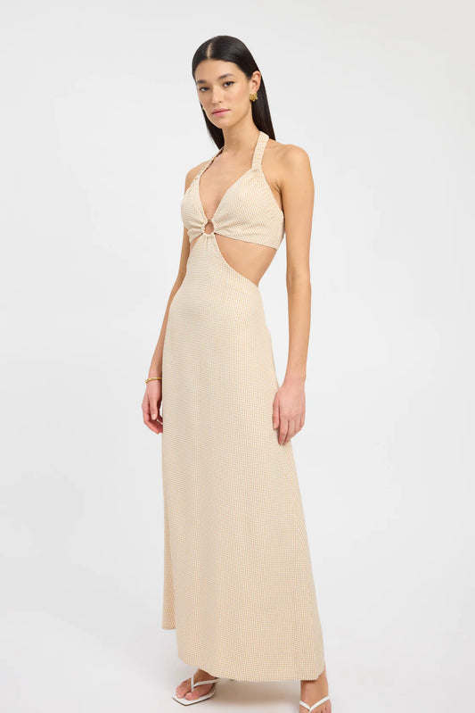 KOOKAI Brady Ring Maxi Dress - Size 8