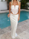 DION LEE & HOUSE OF CB Pocket Corset & Skirt Combo - Size XS